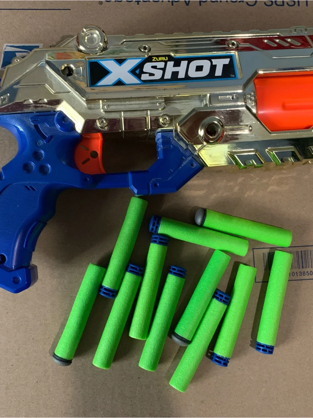 Zuru X Shot Ecel Royal Reflex 6 Foam Dart Blaster